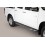 Marche pieds INOX 50 ISUZU DMAX DOUBLE CABINE 2012- SPACE CAB - accessoires 4X4 MISUTONIDA