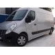 TUBE BAS DE CAISSE INOX D.60 OPEL MOVANO L3 2010- (PAIRE)