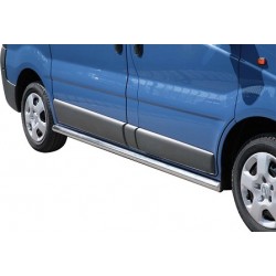 Tubes bas de caisse inox D.63 NISSAN PRIMASTAR 2006- - accessoires 4X4 MISUTONIDA