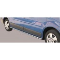 Tubes bas de caisse inox OVALE NISSAN PRIMASTAR 2007- - accessoires 4X4 MISUTONIDA