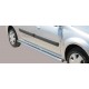 TUBE BAS DE CAISSE INOX OVALE DACIA LOGAN MCV 2009- - accessoires 4x4 MISUTONIDA