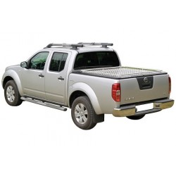 TONNEAU COVER ALU MT NISSAN NAVARA D40 2005- DOUBLE CAB LONGUE BENNE