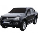 TUBES MARCHE PIEDS OVALE NOIR DESIGN VOLKSWAGEN AMAROK 2010- accessoires 4X4 MISUTONIDA