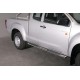 TUBES MARCHE PIEDS OVALE INOX 76 ISUZU DMAX 2012- SPACE CAB - accessoires 4X4 MISUTONIDA