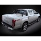 ROLL BAR INOX DOUBLE TUBE D.76 ISUZU D-MAX 2012- THERMOLAQUE EN NOIR