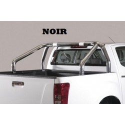 ROLL BAR NOIR DOUBLES TUBES D.76 ISUZU DMAX 2012- - accessoires 4X4 MISUTONIDA