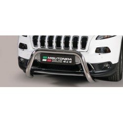 SUPER BAR INOX D.76 JEEP CHEROKEE 2014- CE - accessoires 4x4 MISUTONIDA