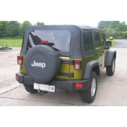 ATTELAGE JEEP Wrangler 2007- (3/5 portes) - Col de cygne - attache remorque GDW-BOISNIER