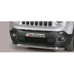 TUBE PROTECTION AVANT INOX D.76 JEEP RENEGADE 2014- accessoires 4x4 MISUTONIDA