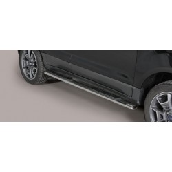 TUBES MARCHE PIEDS OVALE INOX FORD ECOSPORT 2014- - accessoires 4x4 MISUTONIDA
