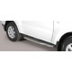 MARCHE PIEDS INOX D.50 MITSUBISHI PAJERO 2015- 3 portes - accessoires 4x4 MISUTONIDA