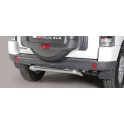 PARE CHOCS ARRIERE INOX D.76 MITSUBISHI PAJERO 2015- 3 portes - accessoires 4X4 MISUTONIDA