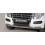 TUBE PROTECTION AVANT INOX D.76 MITSUBISHI PAJERO 2015- 3 portes - accessoires 4x4 MISUTONIDA