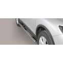 TUBES MARCHE PIEDS OVALE INOX DESIGN NISSAN XTRAIL 2015- - accessoires 4X4 MISUTONIDA