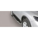 MARCHE PIEDS INOX D.50 NISSAN XTRAIL  2015- - accessoires 4X4 MISUTONIDA