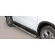 TUBES MARCHE PIEDS INOX D.76 SUZUKI VITARA 2015- - accessoires 4x4 MISUTONIDA