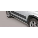 TUBES BAS DE CAISSE INOX D.50 FIAT PANDA 4X4 2013-> accessoires 4x4 MISUTONIDA 