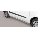 TUBES BAS DE CAISSE INOX D.63 FIAT DOBLO 2015 - accessoires 4x4 MISUTONIDA 