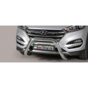 SUPER BAR INOX D.76 HYUNDAI TUCSON 2015- - CE - accessoires 4x4 MISUTONIDA