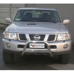 MEDIUM BAR INOX 63.5 NISSAN PATROL GR 2004- - accessoires 4X4 MISUTONIDA