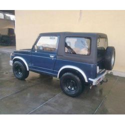 HARD TOP POLYESTER SUZUKI SAMURAI COURT NOIR VITRE