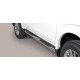 TUBES MARCHE PIEDS INOX D.76 MITSUBISHI L200 2015- Club Cab- accessoires 4x4 MISUTONIDA