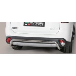 PARE CHOCS ARRIERE INOX D.50 MITSUBISHI OUTLANDER 2015- - accessoires 4X4 MISUTONIDA