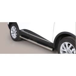 TUBES MARCHE PIEDS INOX D.76 RENAULT KADJAR 2015-