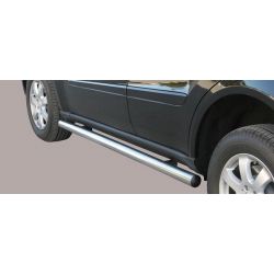 Tubes bas de caisse inox Ø 76 MERCEDES ML 2006- - accessoires 4X4 MISUTONIDA