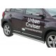 Tubes bas de caisse inox Ø 63 TOYOTA URBAN CRUISER - accessoires 4X4 MISUTONIDA