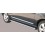 Tubes bas de caisse inox OVALE KIA CARENS 2006- - accessoires 4X4 MISUTONIDA