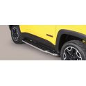 MARCHE PIEDS INOX D.50 JEEP RENEGADE TRIALHWAK 2014- - MISUTONIDA