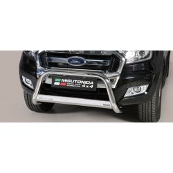 MEDIUM BAR INOX D.63 FORD RANGER 2016- double cabine - CE - accessoires 4x4 MISUTONIDA