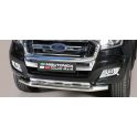 TUBE PROTECTION AVANT INOX D.76 FORD RANGER 2016- double cabine- MISUTONIDA