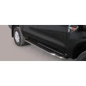 MARCHE PIEDS INOX D.50 FORD RANGER 2016- double cabine - MISUTONIDA