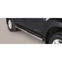 TUBES MARCHE PIEDS INOX D.76 FORD RANGER 2016- double cabine - accessoires 4x4 MISUTONIDA