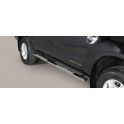 TUBES MARCHE PIEDS OVALE INOX DESIGN FORD RANGER 2016- double cabine - MISUTONIDA