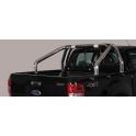 ROLL BAR INOX DOUBLE TUBES D.76 FORD RANGER 2016- double cabine - accessoires 4X4 MISUTONIDA