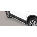 TUBES MARCHE PIEDS INOX D.76 TOYOTA RAV4 2016 - accessoires 4x4 MISUTONIDA