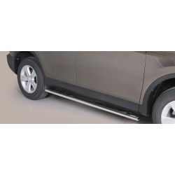 MARCHE PIEDS INOX D.50 TOYOTA RAV4 2016 - accessoires 4x4 MISUTONIDA