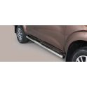 TUBES MARCHE PIEDS INOX D.76 NISSAN NAVARA NP300 2016- - accessoires 4x4 MISUTONIDA