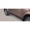 TUBES MARCHE PIEDS OVALE INOX NISSAN NAVARA NP 300 2016- - accessoires 4x4 MISUTONIDA