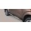 TUBES MARCHE PIEDS OVALE INOX DESIGN NISSAN NAVARA NP 300 2016- - accessoires 4x4 MISUTONIDA