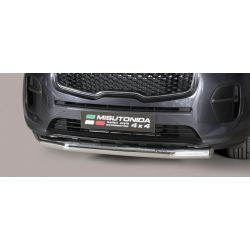 TUBE PROTECTION AVANT INOX D.76 KIA SPORTAGE 2016- - accessoires 4x4 MISUTONIDA