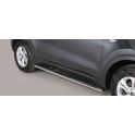 TUBES MARCHE PIEDS OVALE INOX KIA SPORTAGE 2016- - accessoires 4x4 MISUTONIDA