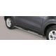 TUBES MARCHE PIEDS OVALE INOX DESIGN KIA SPORTAGE 2016- - accessoires 4x4 MISUTONIDA