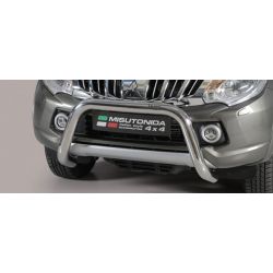 SUPER BAR INOX D.76 MITSUBISHI L200 2015- double cabine- CE - MISUTONIDA