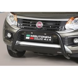 MEDIUM BAR INOX NOIR D.63 FIAT FULLBACK 2016- DOUBLE CAB CE - MISUTONIDA