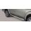 TUBES MARCHE PIEDS INOX D.76 FIAT FULLBACK 2016- DOUBLE CAB - MISUTONIDA