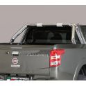 ROLL BAR INOX DOUBLE TUBES D.76 FIAT FULLBACK 2016- DOUBLE CAB - MISUTONIDA